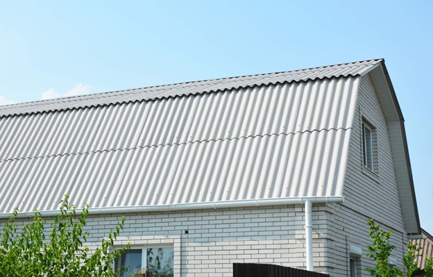 Closer look at cool roofs installed for a house in Logan, UT
